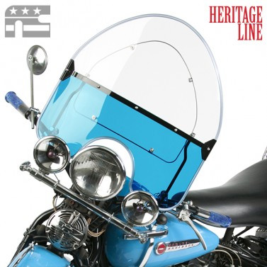 National Cycle #N2202 - National Cycle Spring Fork Windshield Blue