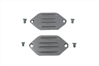 V-Twin #M-AX-1012 - Billet Axle Cover Set