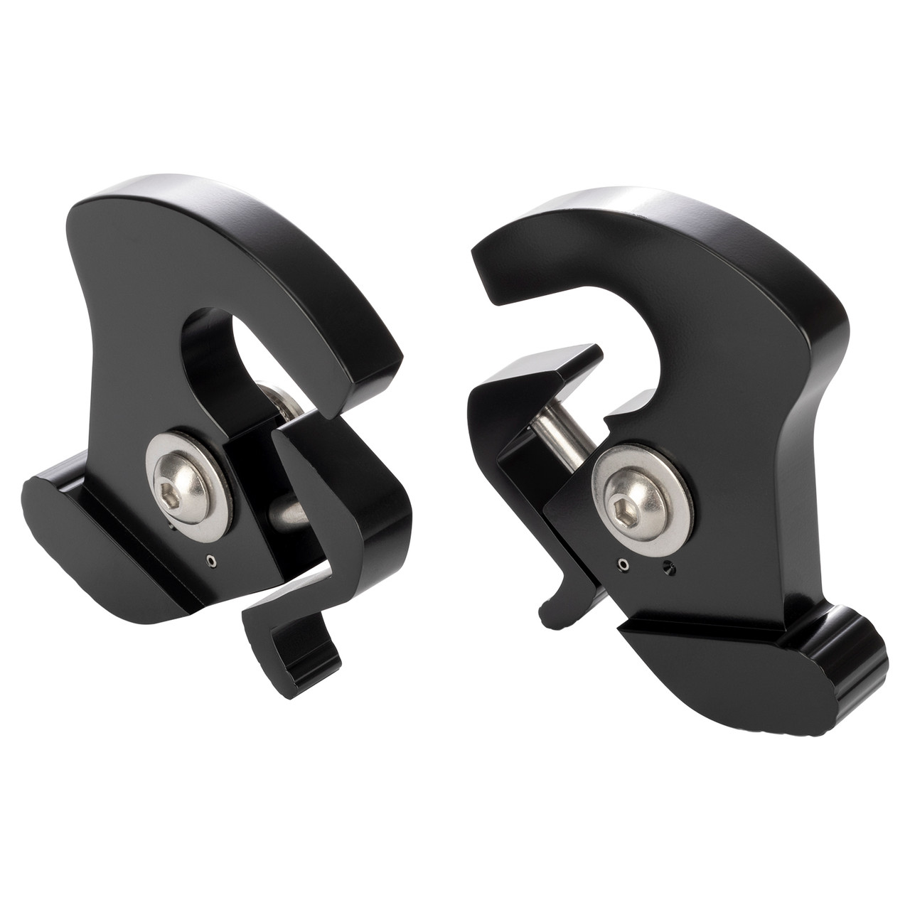 Hogworks Quick Release Latch / Clamp Kit in Black for Harley-davidson® Motorcycles