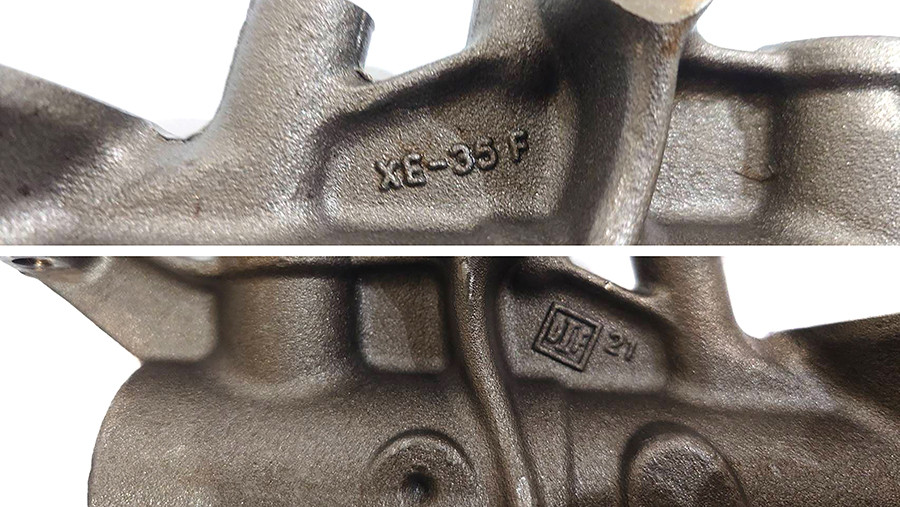 V-Twin - Neck Frame Forging With Hallmarks