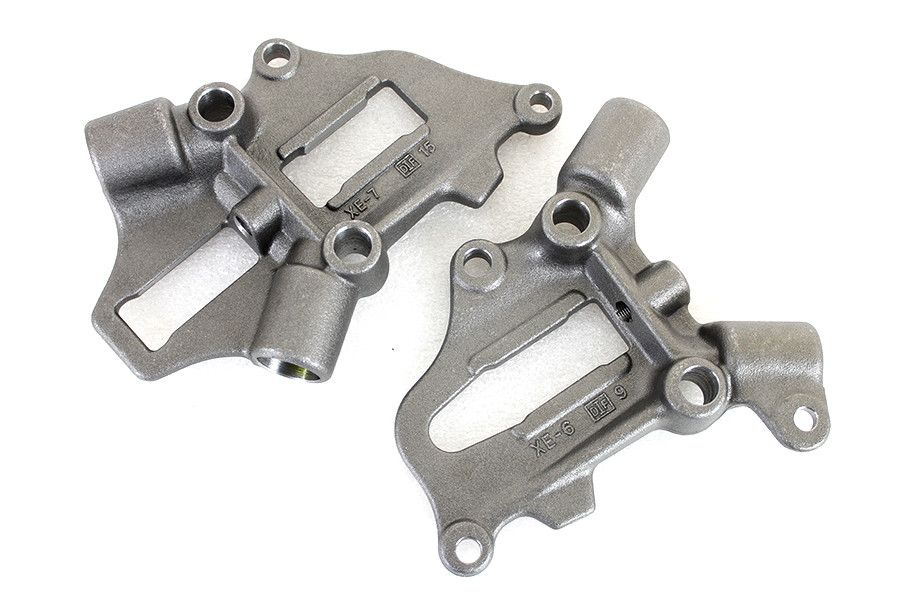 V-Twin - Replica Rear Axle Plate Set Raw