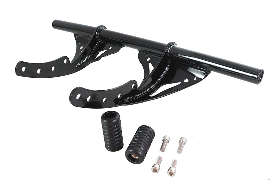 V-Twin #21064B - M8 Front Engine Bar Black