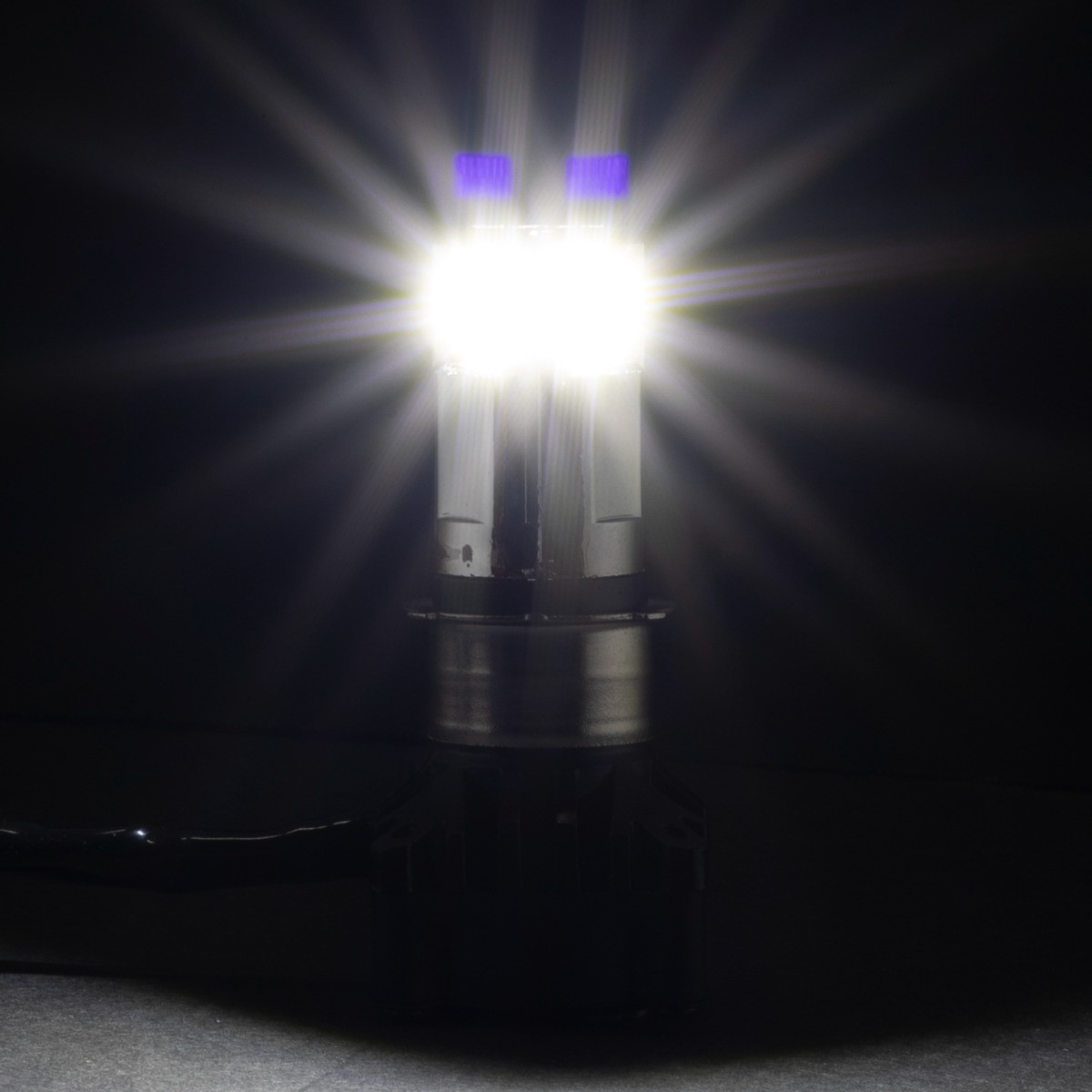 Hogworks H4 Led Motorcycle Headlight Bulb - Cree 30w White 6000k