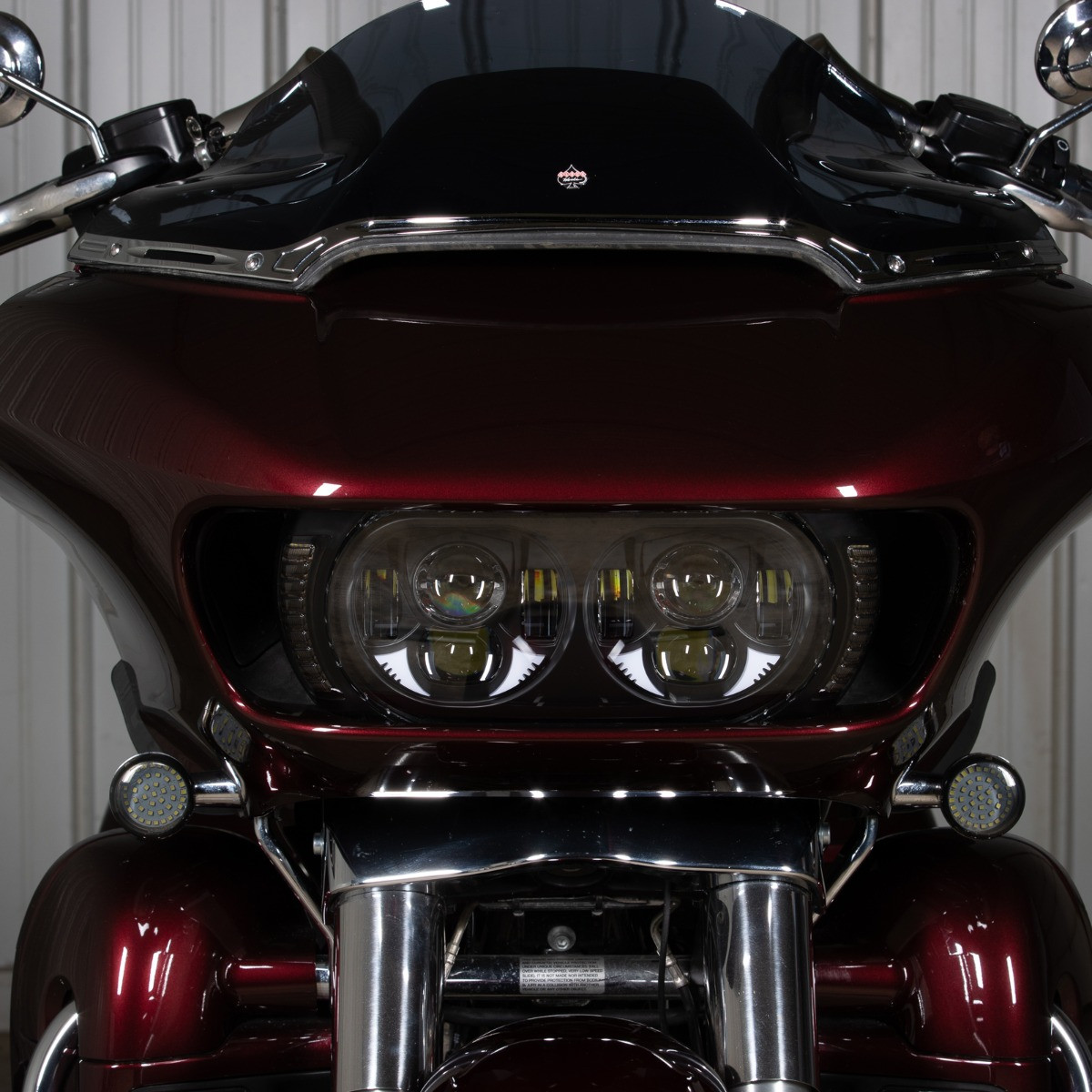Hogworks Dual Visionz Led Headlight for Harley® Road Glide '15-'25