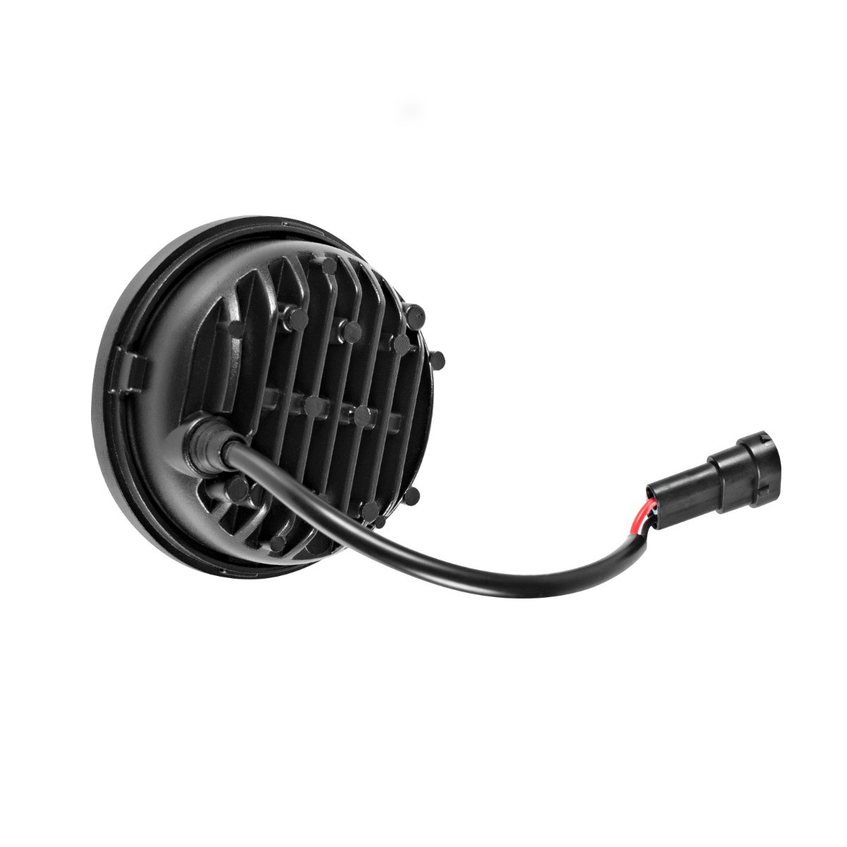 Hogworks Blackout 4.5" Led Auxiliary Passing Lamps for Harley® & Indian®