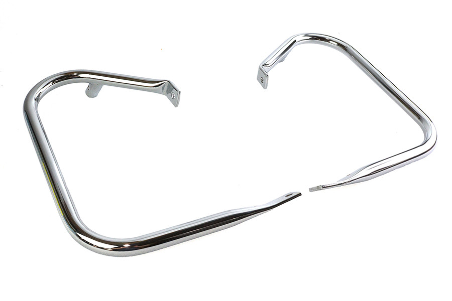 V-Twin - Chrome Rear Frame Bar Set