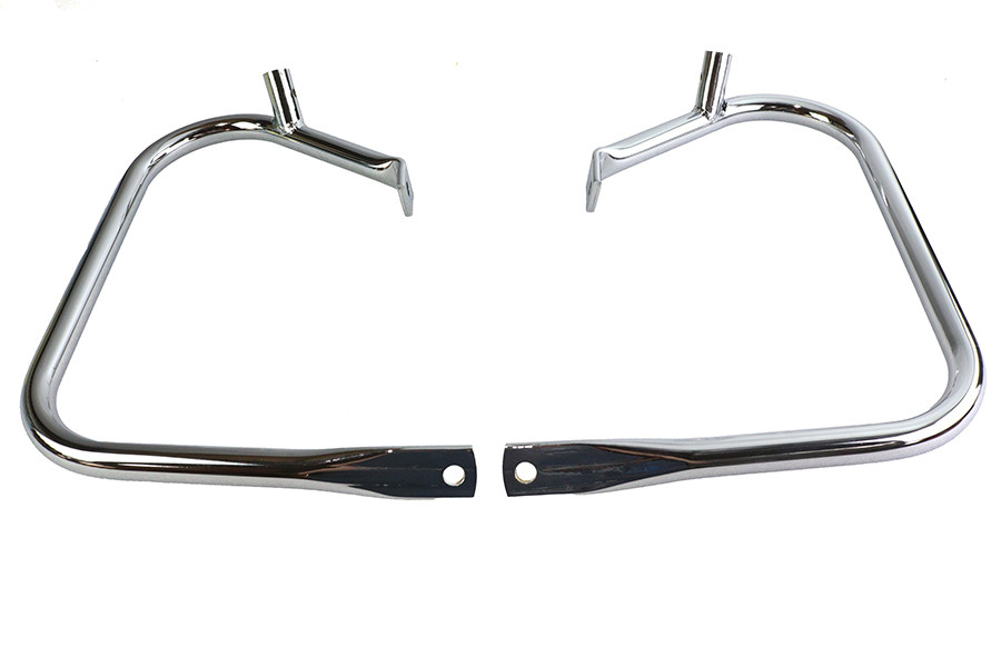 V-Twin - Chrome Rear Frame Bar Set