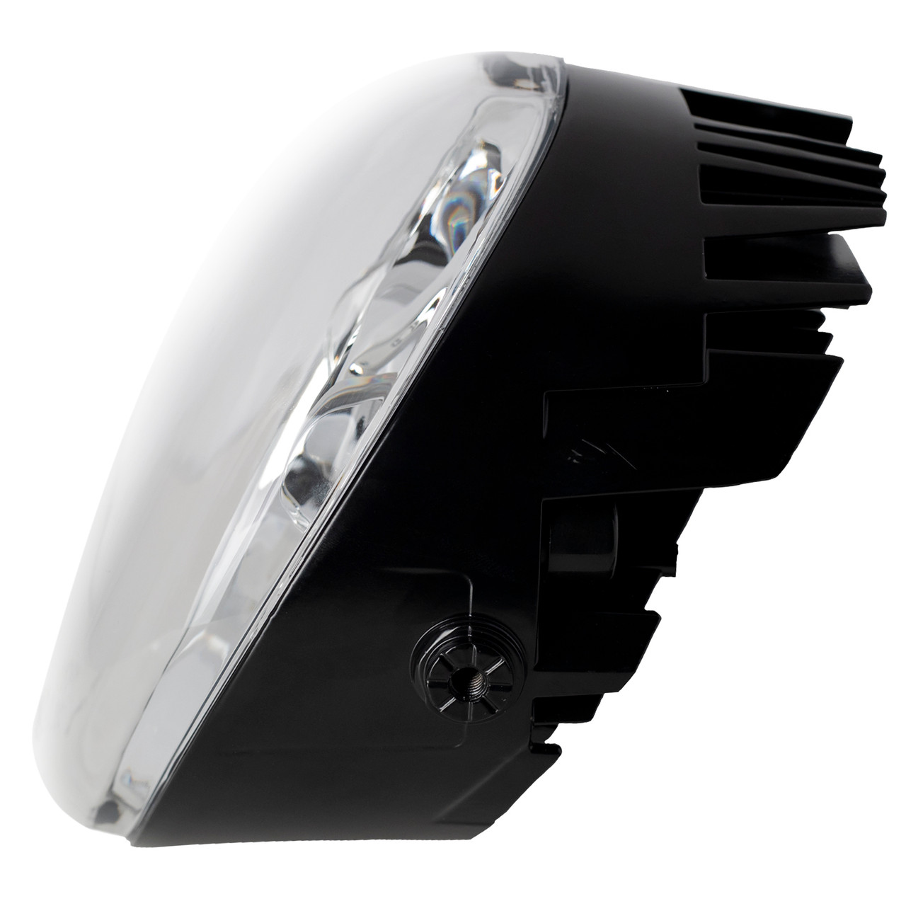Hogworks Chrome Led Headlight '02-'17 for Harley® V-rod