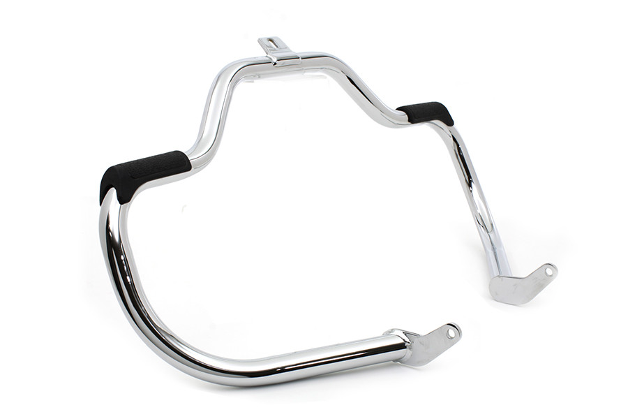 V-Twin - Chrome Front Engine Bar with Footpeg Pads