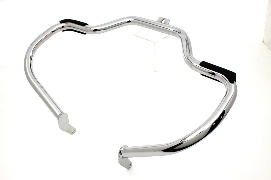V-Twin - Chrome Front Engine Bar with Footpeg Pads