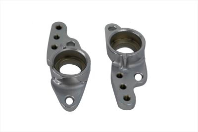 V-Twin #50588-93 - Swingarm Pivot Mount End Caps Chrome