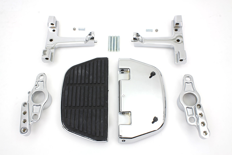 V-Twin - Passenger Footboard Set with Swingarm Mount Kit