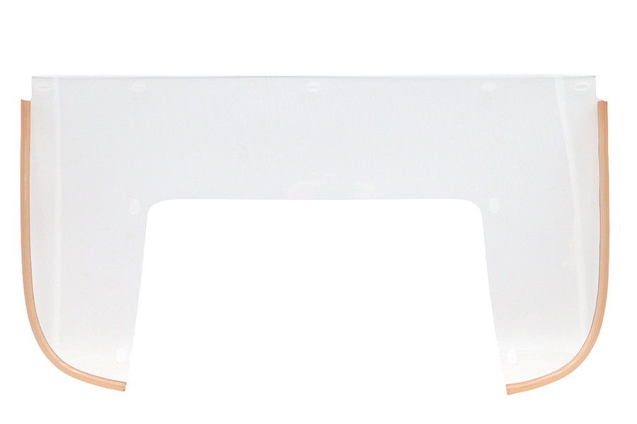 V-Twin - Beaded Lower Windshield Clear