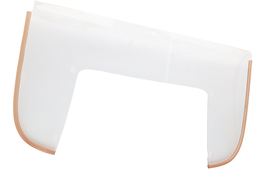 V-Twin - Beaded Lower Windshield Clear