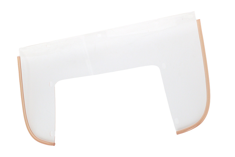 V-Twin - Beaded Lower Windshield Clear