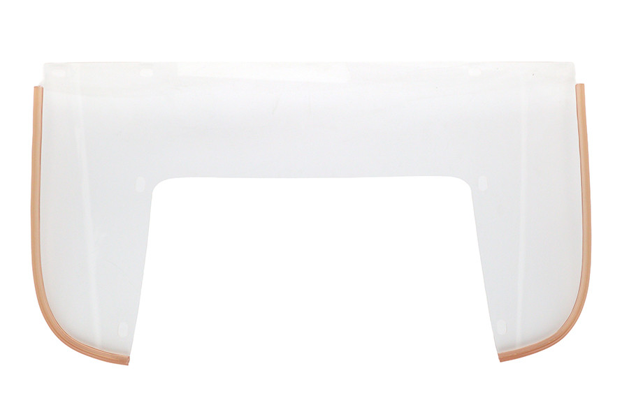 V-Twin - Beaded Lower Windshield Clear