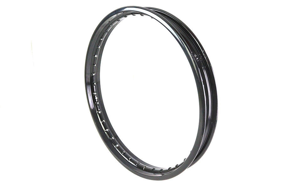 V-Twin #11211B - 21 inch X 1.85 inch Rolled Edge Rim Black
