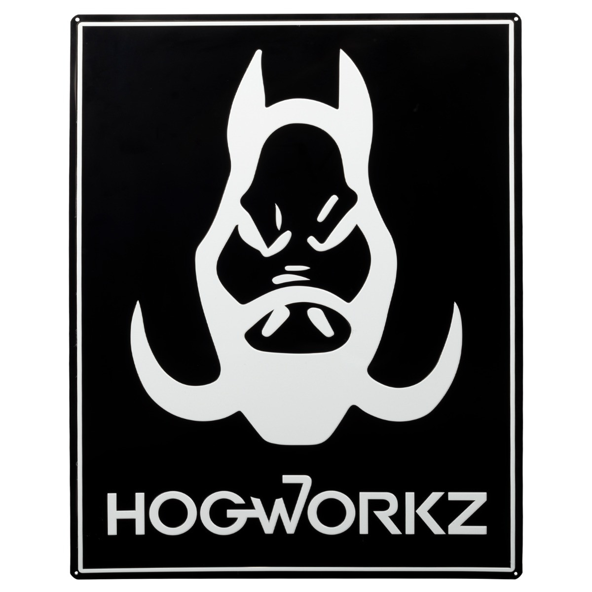 Hogworks Hogworkz® Metal Garage Sign