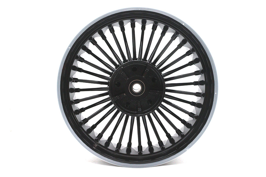 Duro #HS-RW-C366-BLA - 18 inch X 5.5 inch Duro 36 Fat Spoke Rear Wheel Gloss Black