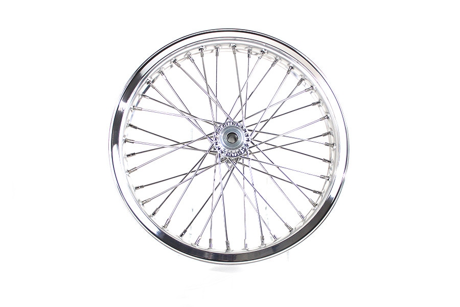V-Twin #61033 - XR 750 18 inch x 2.15 inch Front Spool Wheel Alloy