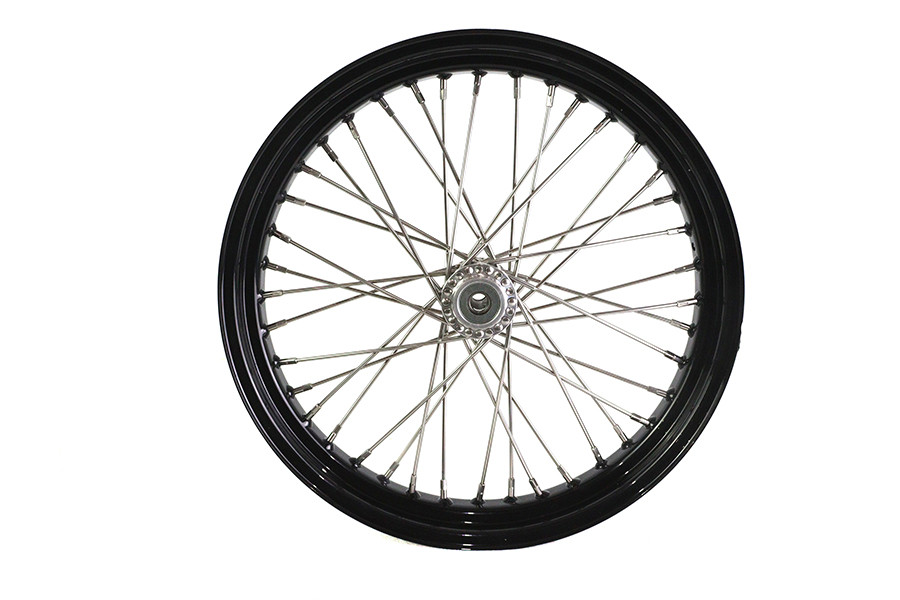 V-Twin - XR 750 19 inch x 3.00 inch Front Spoke Wheel Black