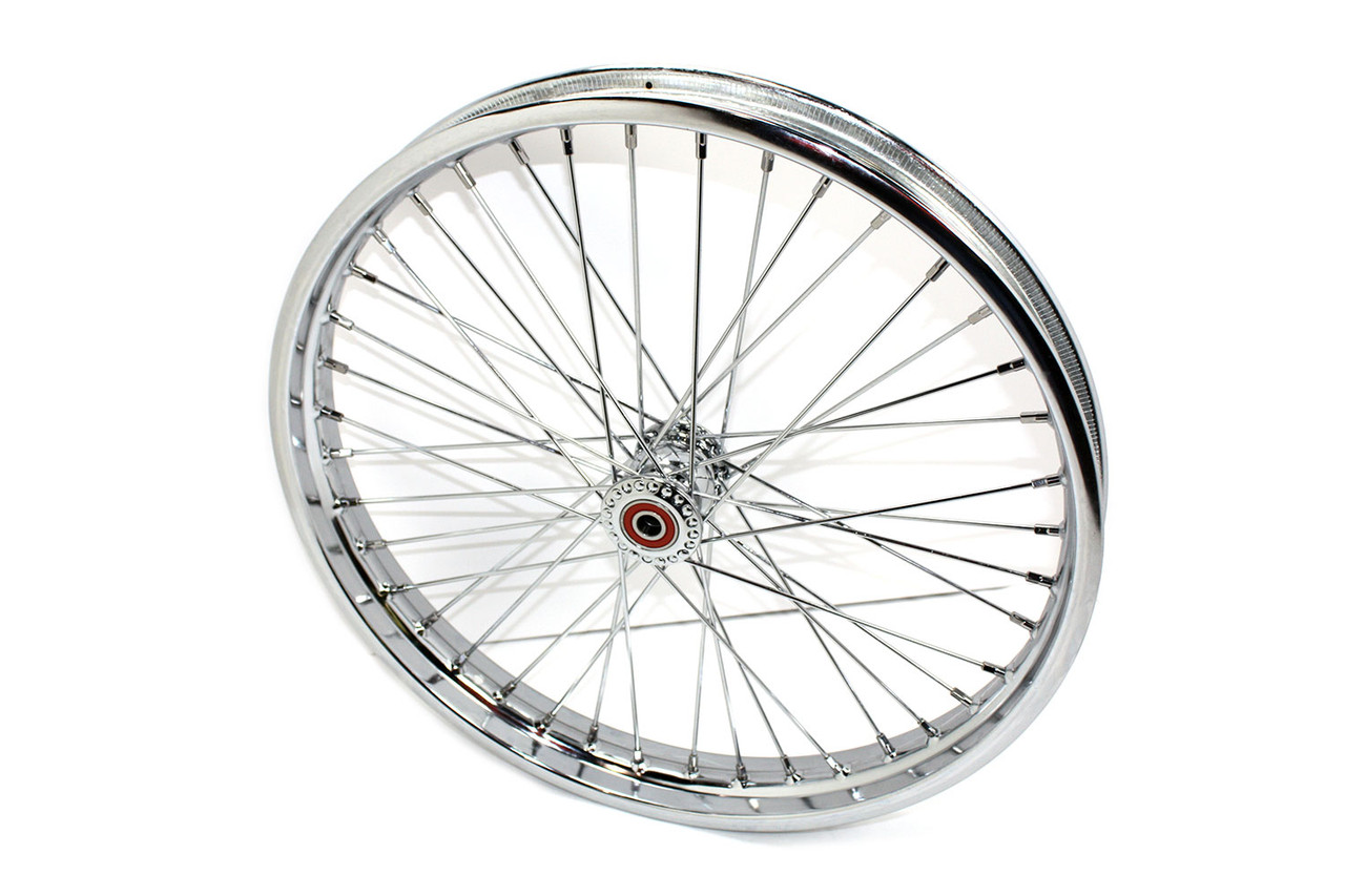 V-Twin #61003 - 21 inch x 1.85 inch Spool Front Wheel