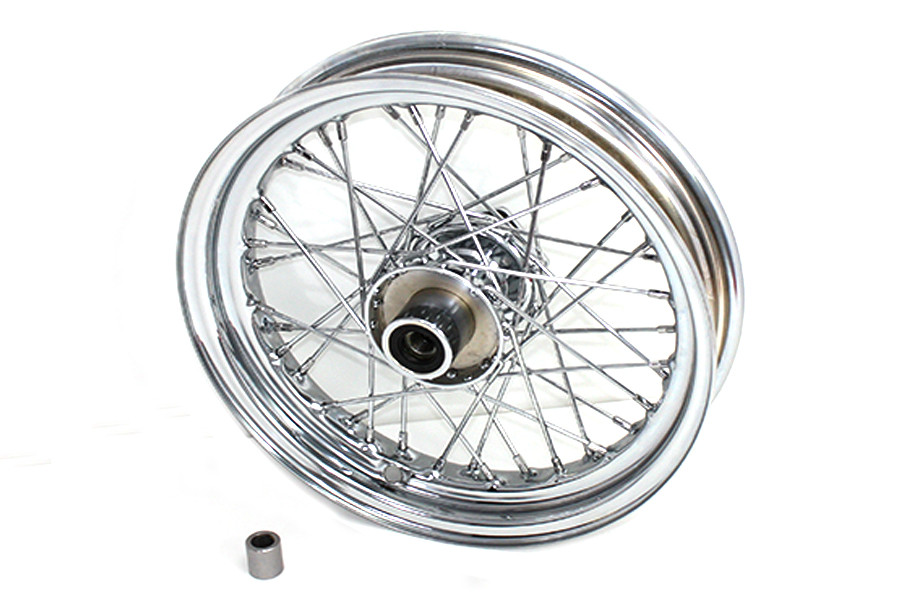 V-Twin #74340 - 16 inch x 3.00 inch Front Spoke Wheel