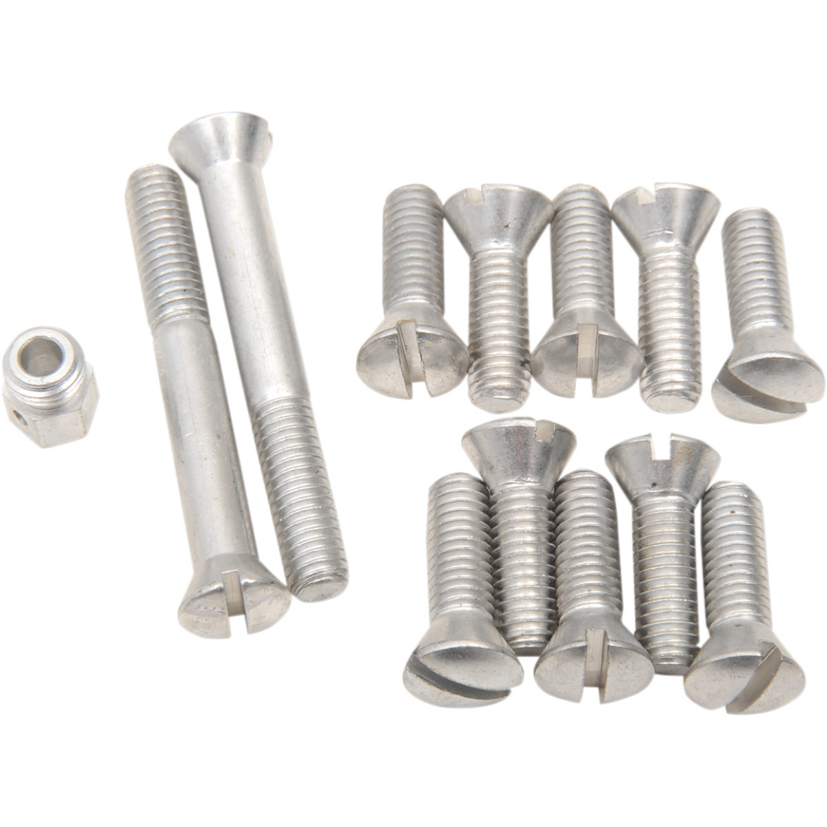 Colony #9613-13 - Screw Kit - Transmission Top Cover - Flat/Countersunk/Slotted - Cadmium Plated