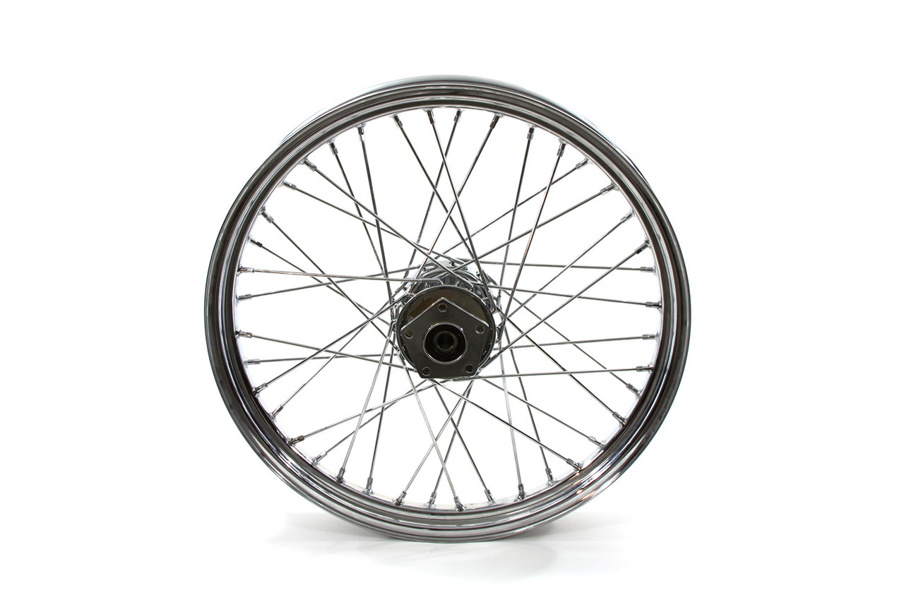 V-Twin #64313 - 21 inch x 2.15 inch Front Spoke Wheel