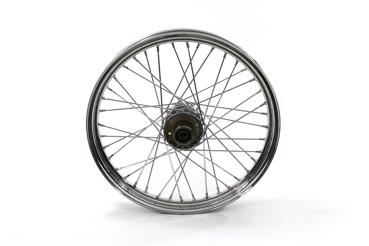V-Twin #64313 - 21 inch x 2.15 inch Front Spoke Wheel