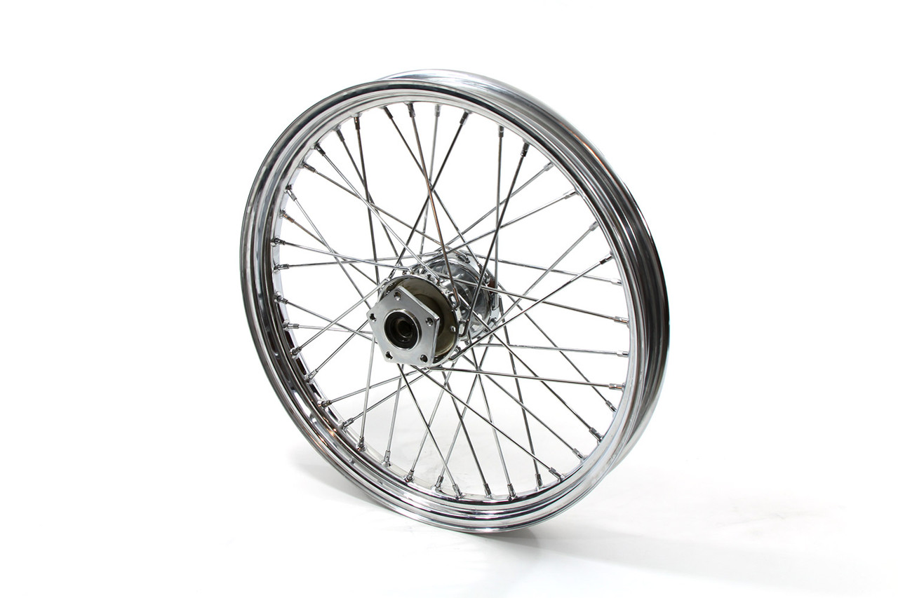 V-Twin #64313 - 21 inch x 2.15 inch Front Spoke Wheel