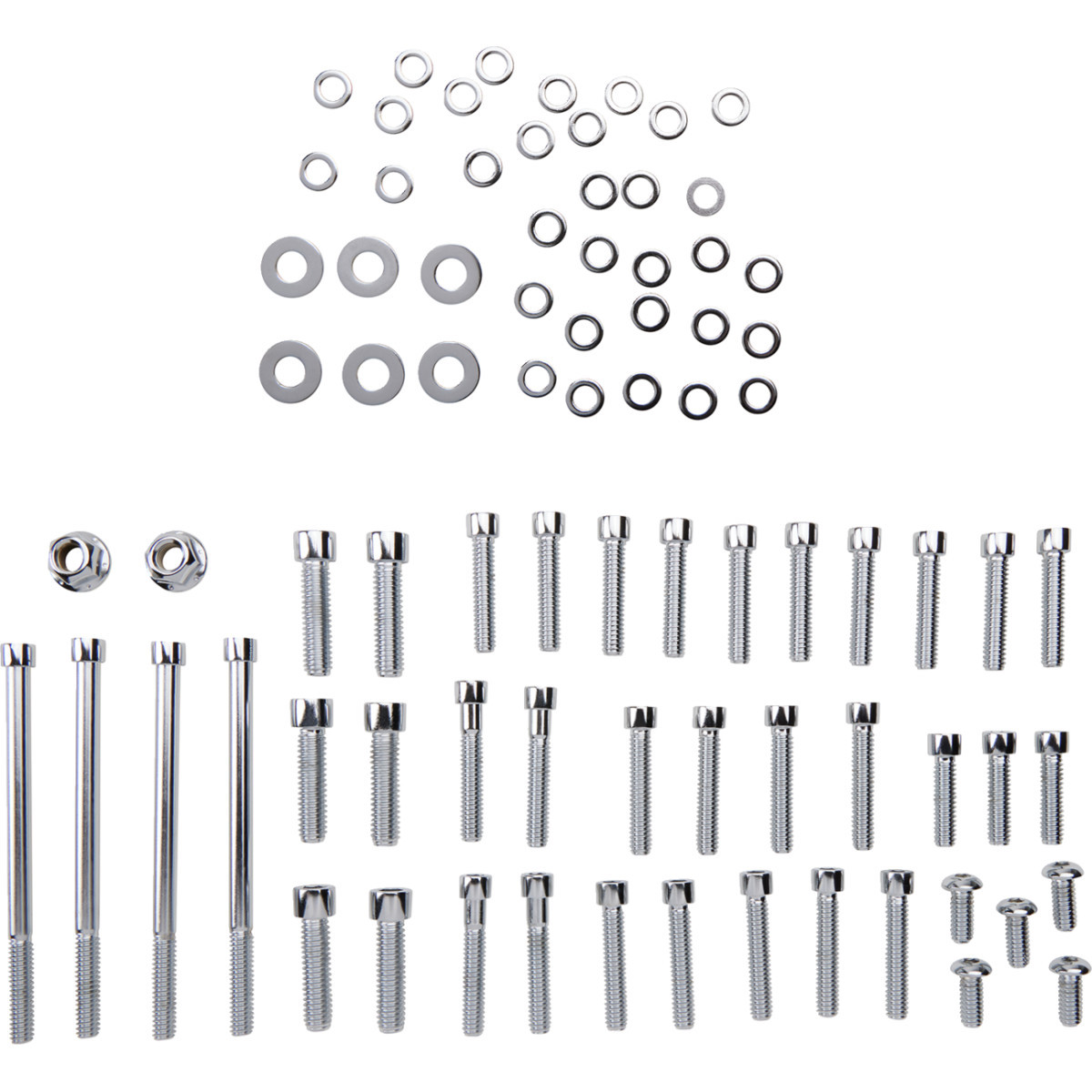 Gardner-westcott #P-10-15-01 - Bolt Kit - Side Cover - Socket-Head - Chrome
