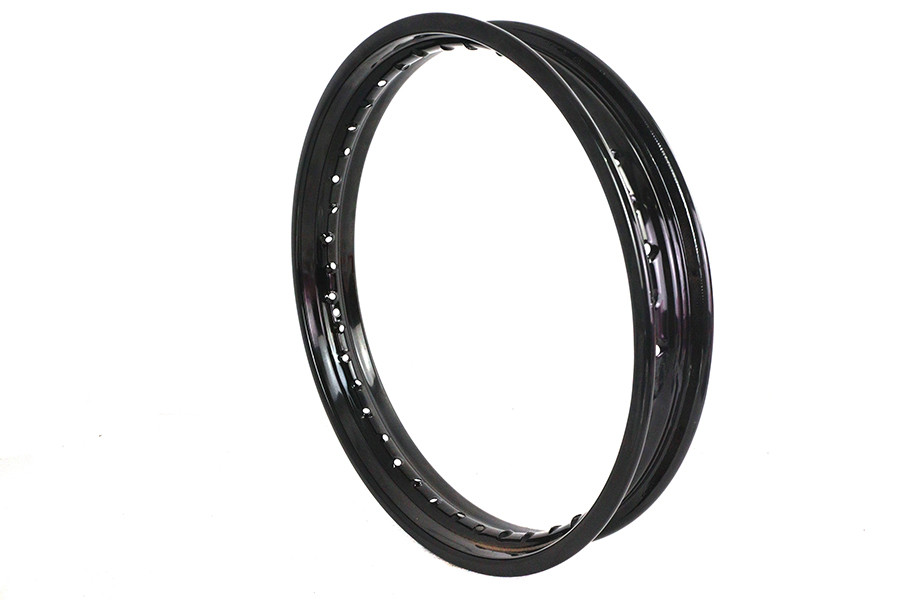 V-Twin #11218B - 18 inch x 2.15 inch Black Rim