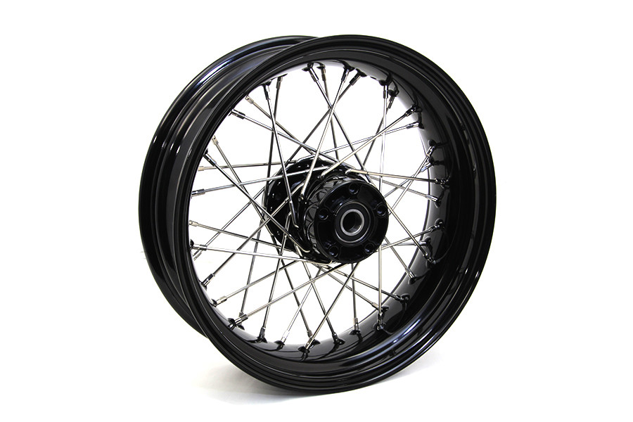 V-Twin #64570 - 16 inch x 5 inch XL Rear Wheel Black