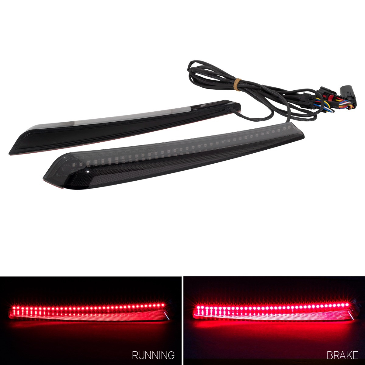 Hogworks Tapered Saddlebag Led Lights for Harley® Touring '14-'25