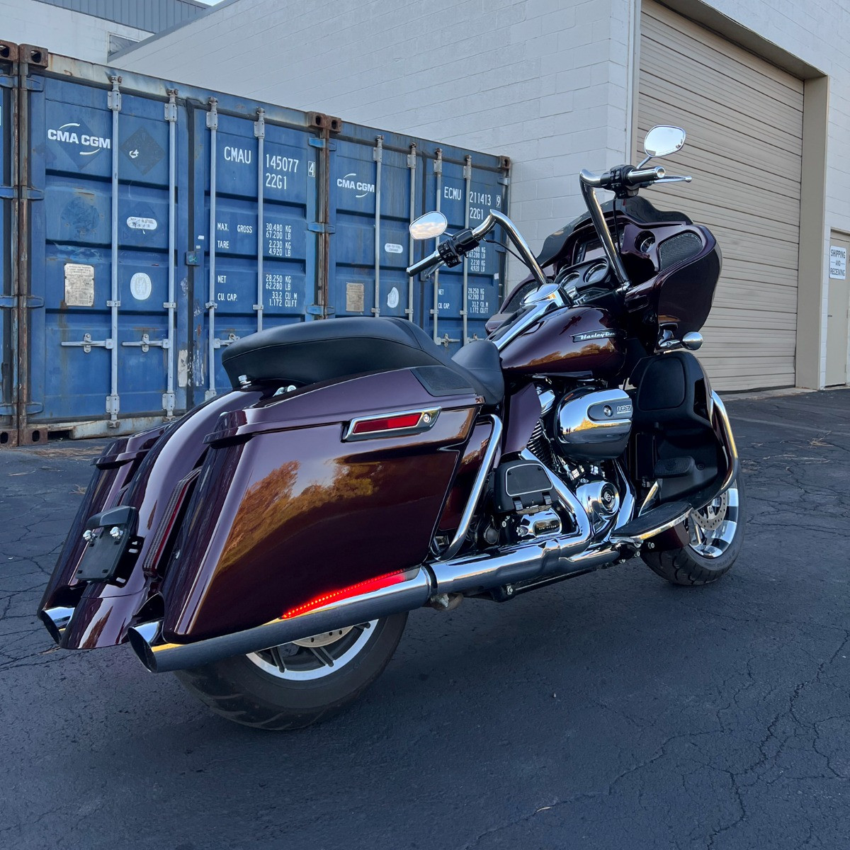 Hogworks Tapered Saddlebag Led Lights for Harley® Touring '14-'25