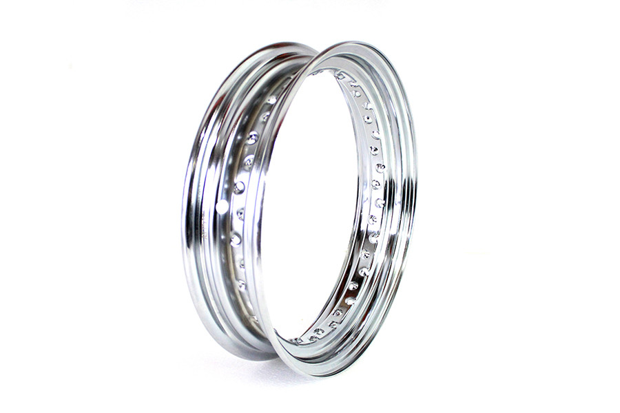 V-Twin #11236 - Kelsey Hayes Replica 16 inch x 3.00  inch Wheel Rim Chrome