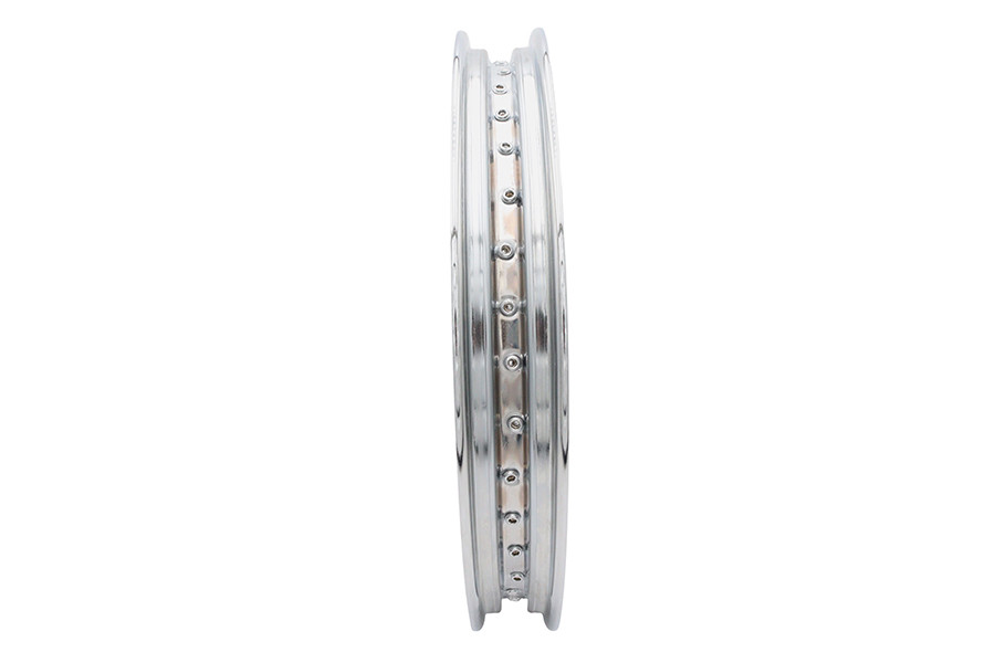V-Twin #51696 - 21 inch x 2.15 inch Front Spool Wheel Chrome