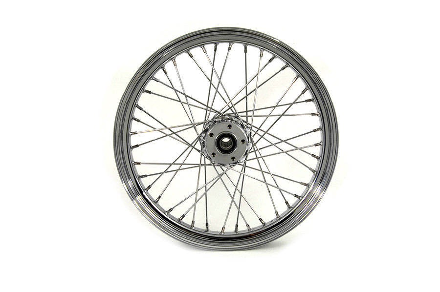 V-Twin #64395 - 21 inch x 3.25 inch Front Spoke Wheel