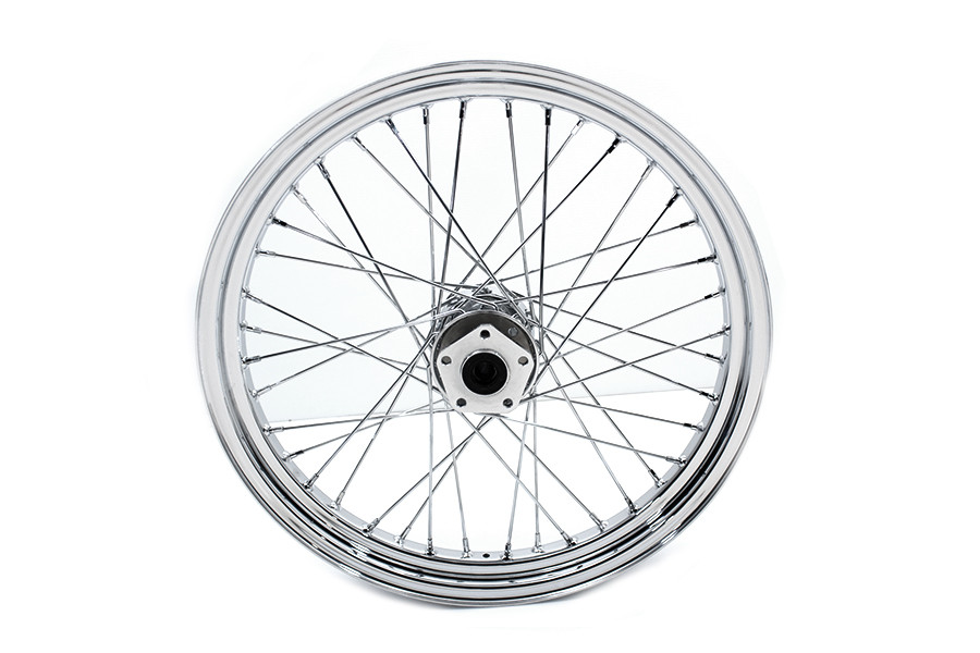 V-Twin #64445 - 23 inch x 3.00 inch Front Spoke Wheel