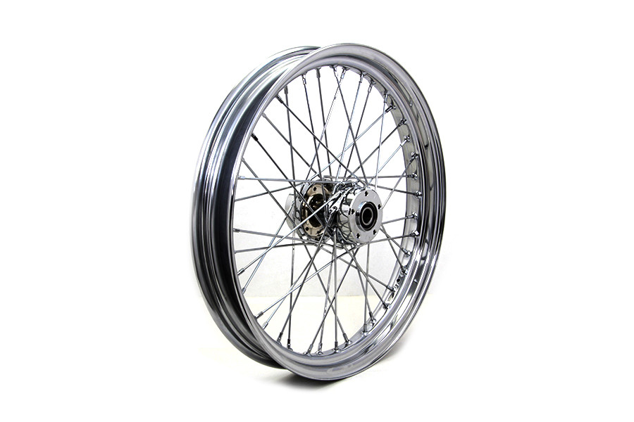 V-Twin #64524 - 23 inch x 3.00 inch Front Spoke Wheel