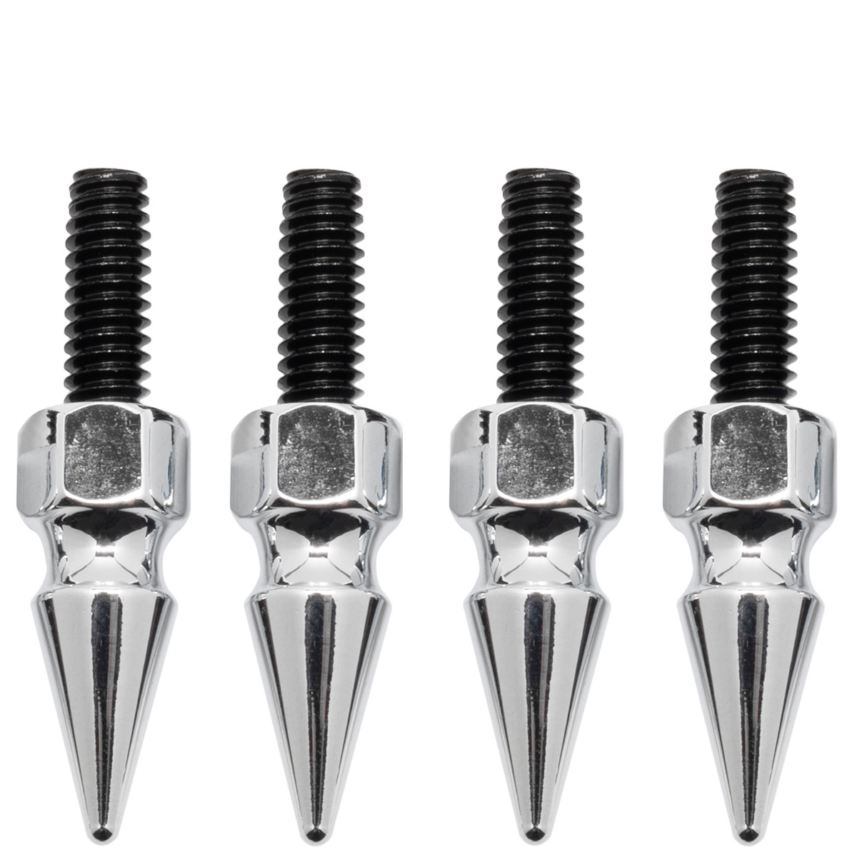 Hogworks Spiked Windshield Bolts in Chrome for Harley® Road Glide '15-'25