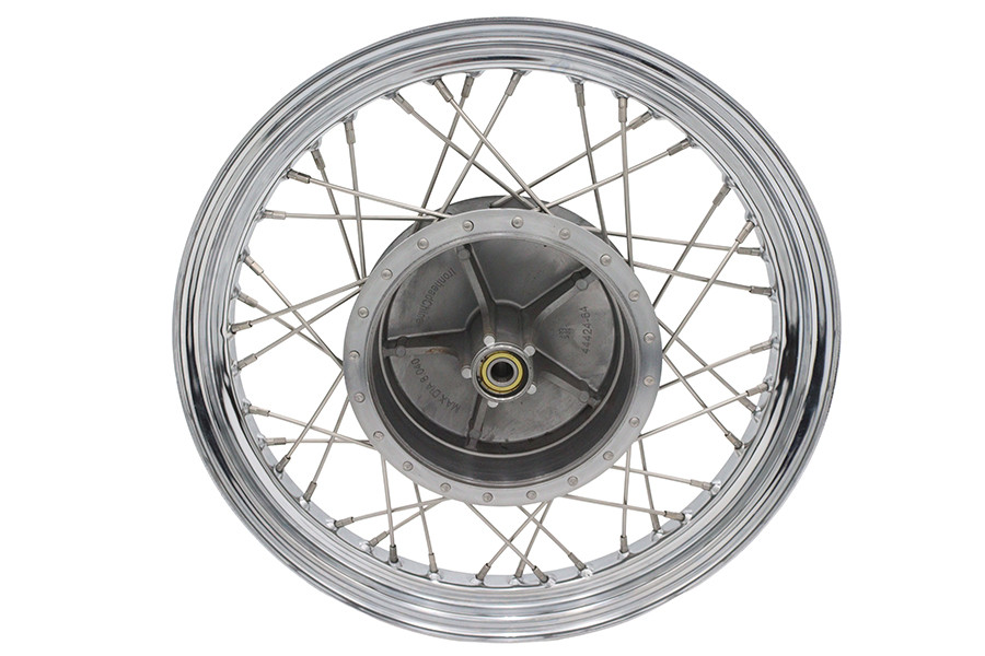 V-Twin - 19 inch XL Front Wheel Assembly Stainless Steel