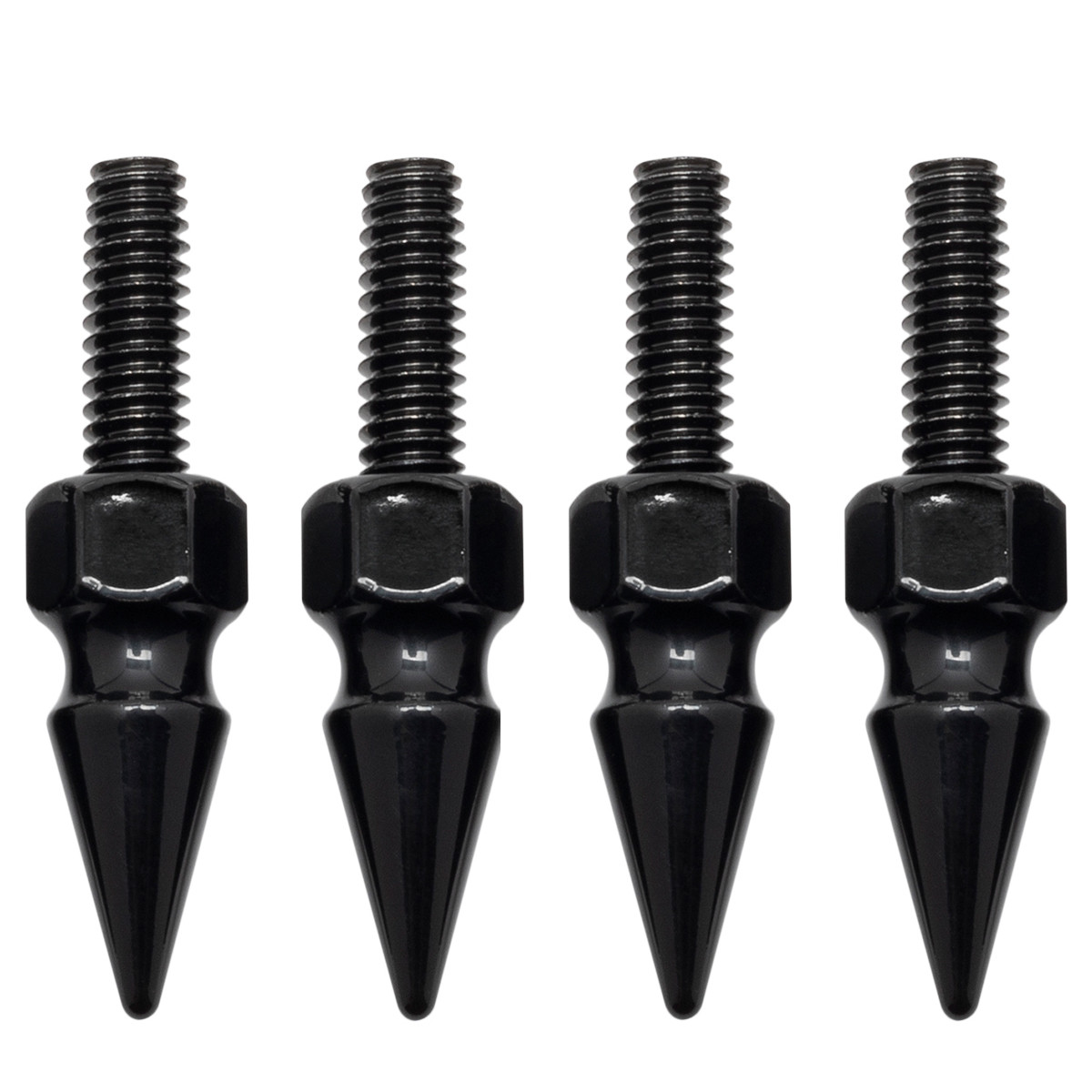 Hogworks Spiked Windshield Bolts in Black for Harley® Road Glide '15-'25