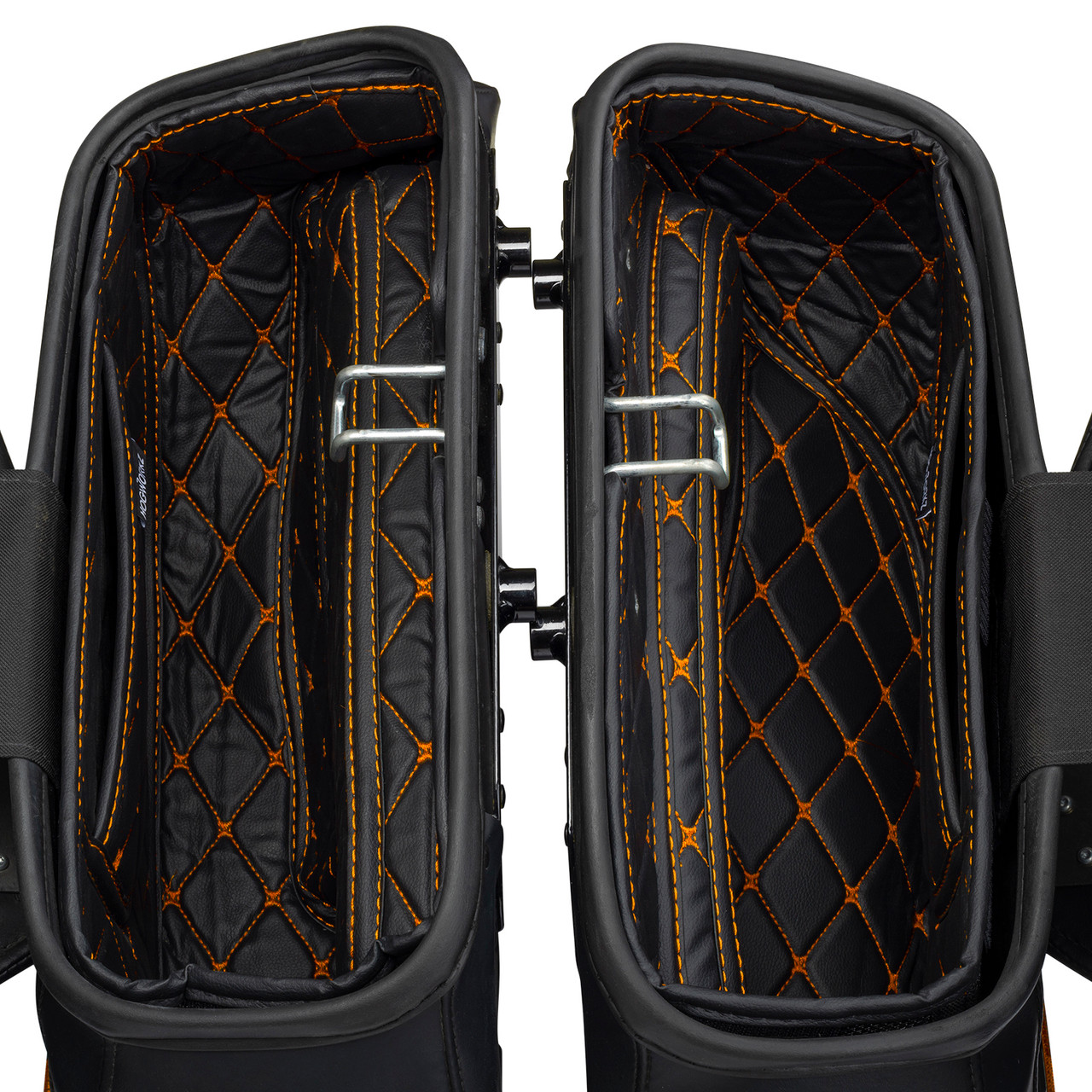 Hogworks Hogworkz® Saddlebag Liners Fits Oem Softail Heritage '18-'25 | Orange Stitching