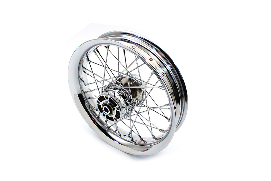 V-Twin - 16 inch X 3.00 inch Rear Spoke Wheel