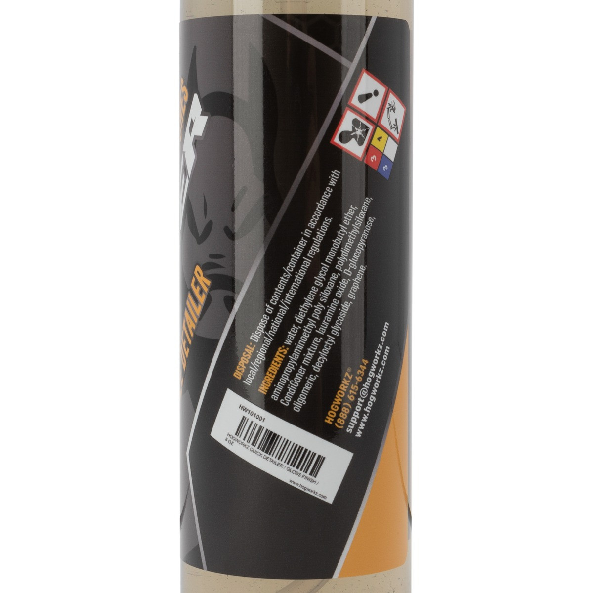 Hogworks Hogworkz® 8 Oz. Quick Detailer / Ceramic Waterless Motorcycle Detailer | Gloss Finishes