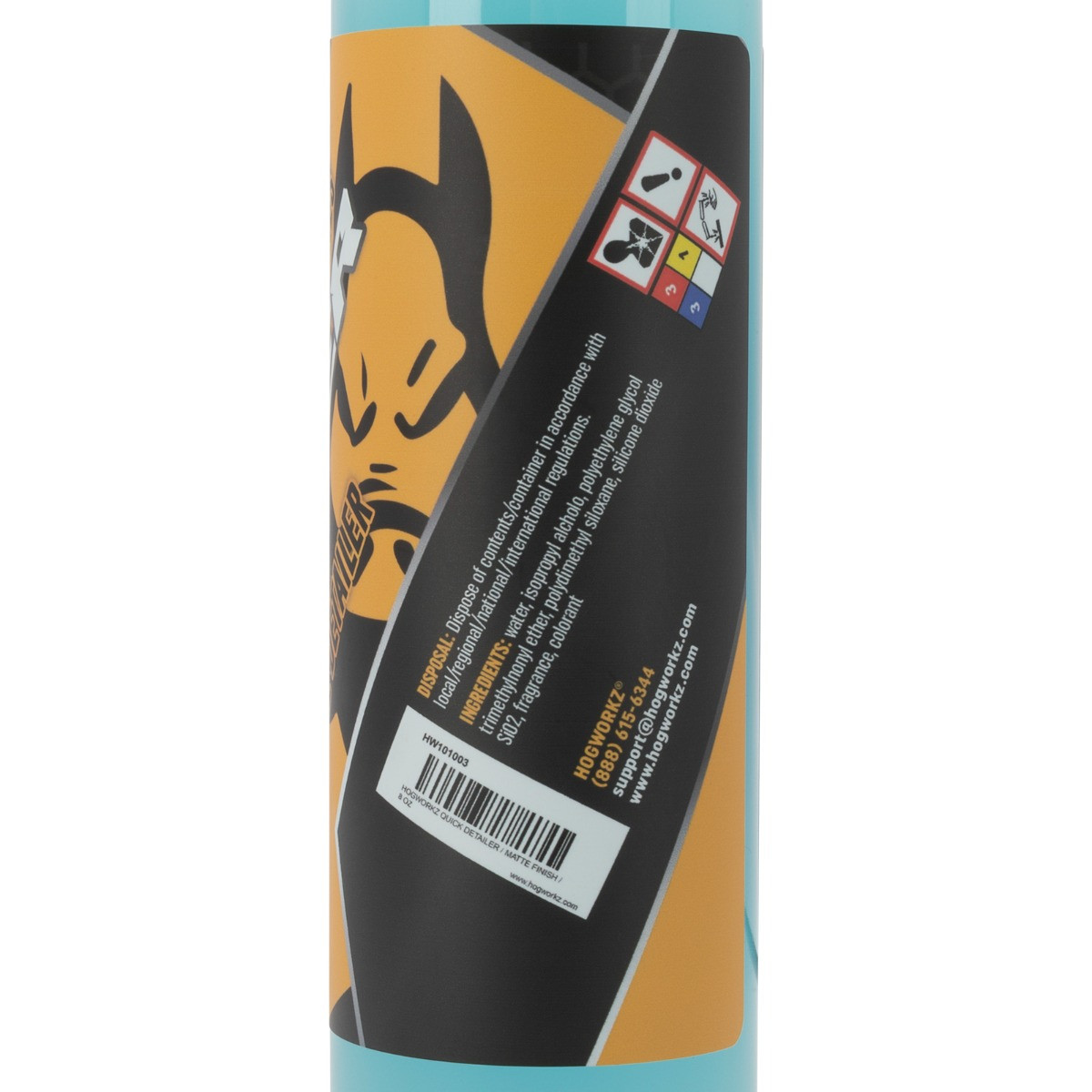 Hogworks Hogworkz® 8 Oz. Quick Detailer / Ceramic Waterless Motorcycle Detailer | Matte Finishes