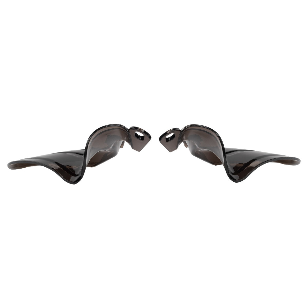 Hogworks Mid-frame Air Deflectors for Harley® Softail '18-'25 | Smoked