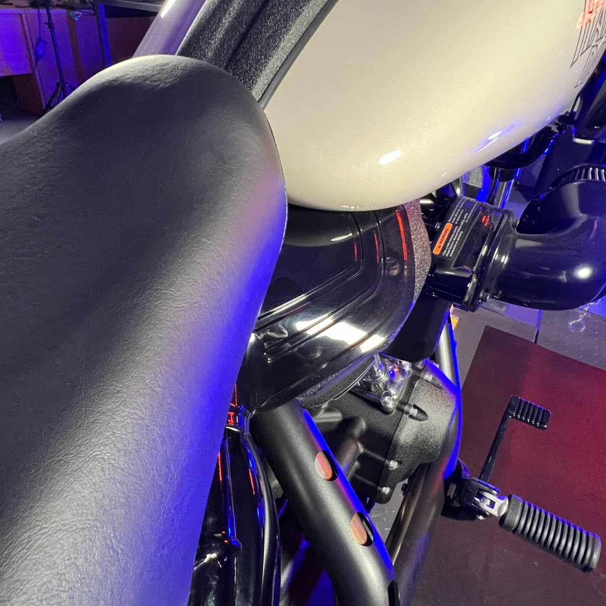 Hogworks Mid-frame Air Deflectors for Harley® Softail '18-'25 | Smoked